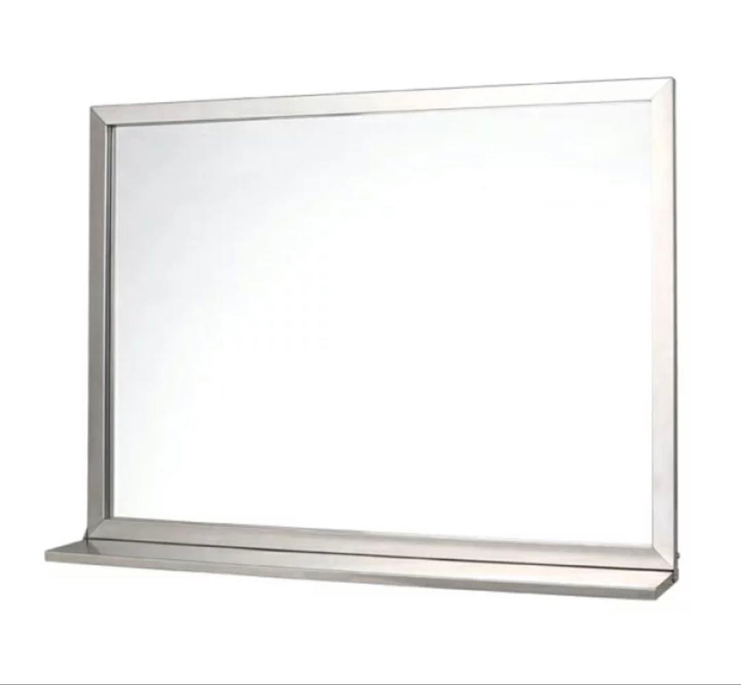 DULTON ステンレススチール 壁掛け鏡 D19-0057