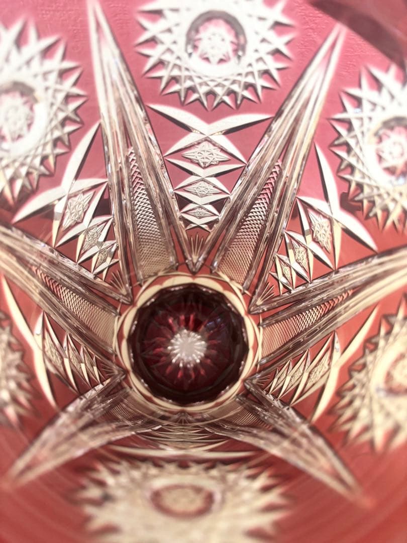 【美品】NACHTMANN BLEIKRISTALL 花瓶　フラワーベース 切子