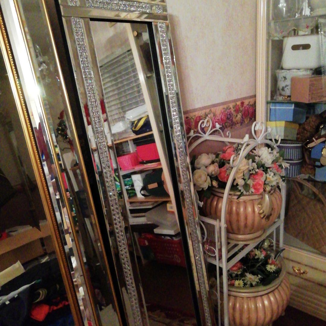 姿見ミラーキラキラ