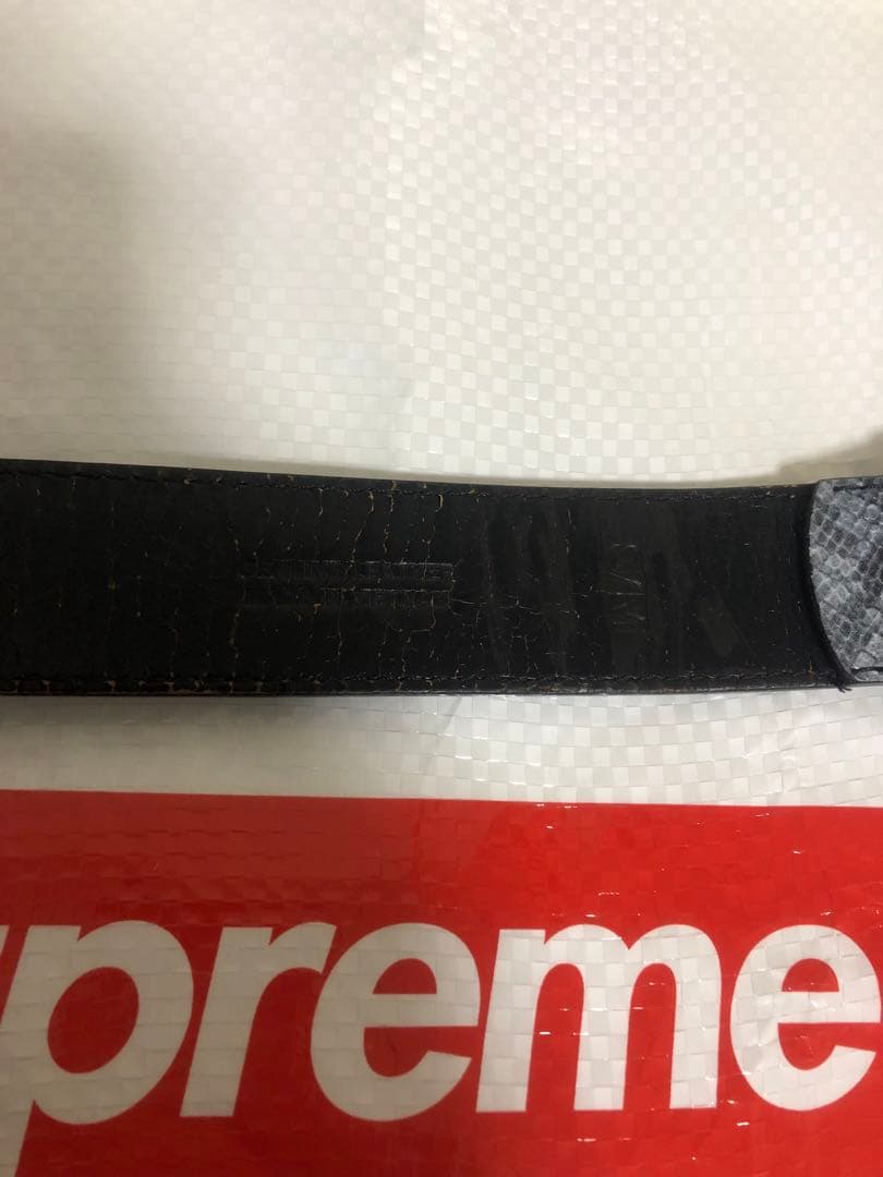 Supreme Nike Snakeskin Belt ナイキ スネーク ベルト