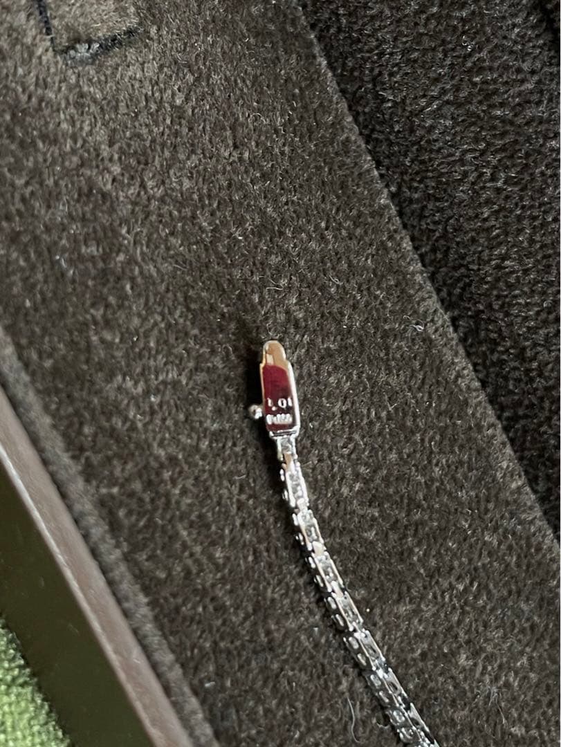 つかさ様 Pt850 ダイヤモンドブレスレット