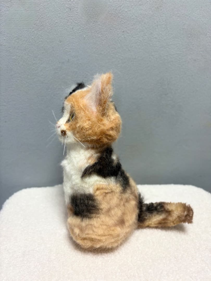 羊毛フェルト三毛猫【ハンドメイド
