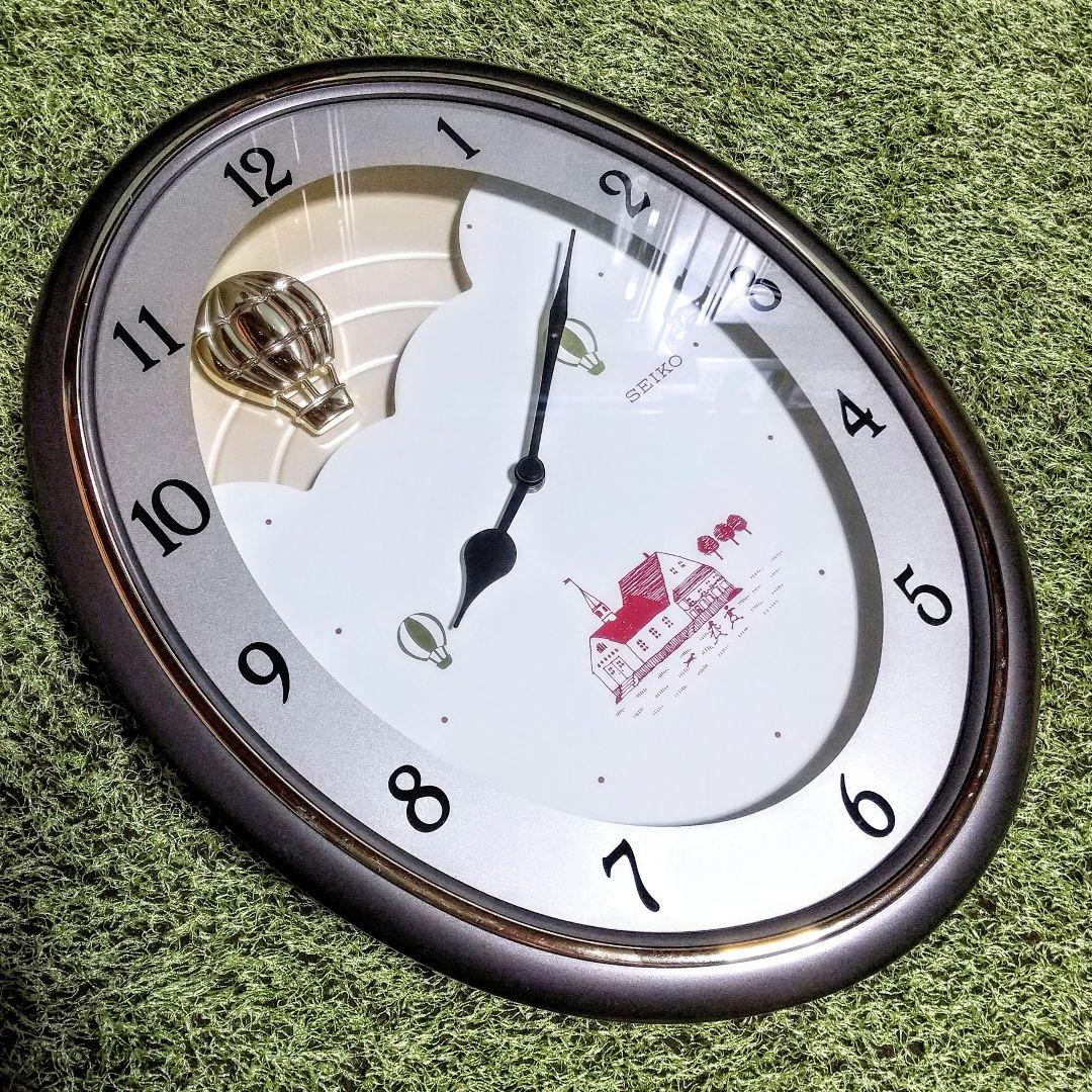SEIKO　振り子時計　掛け時計　カントリー　セイコー 気球