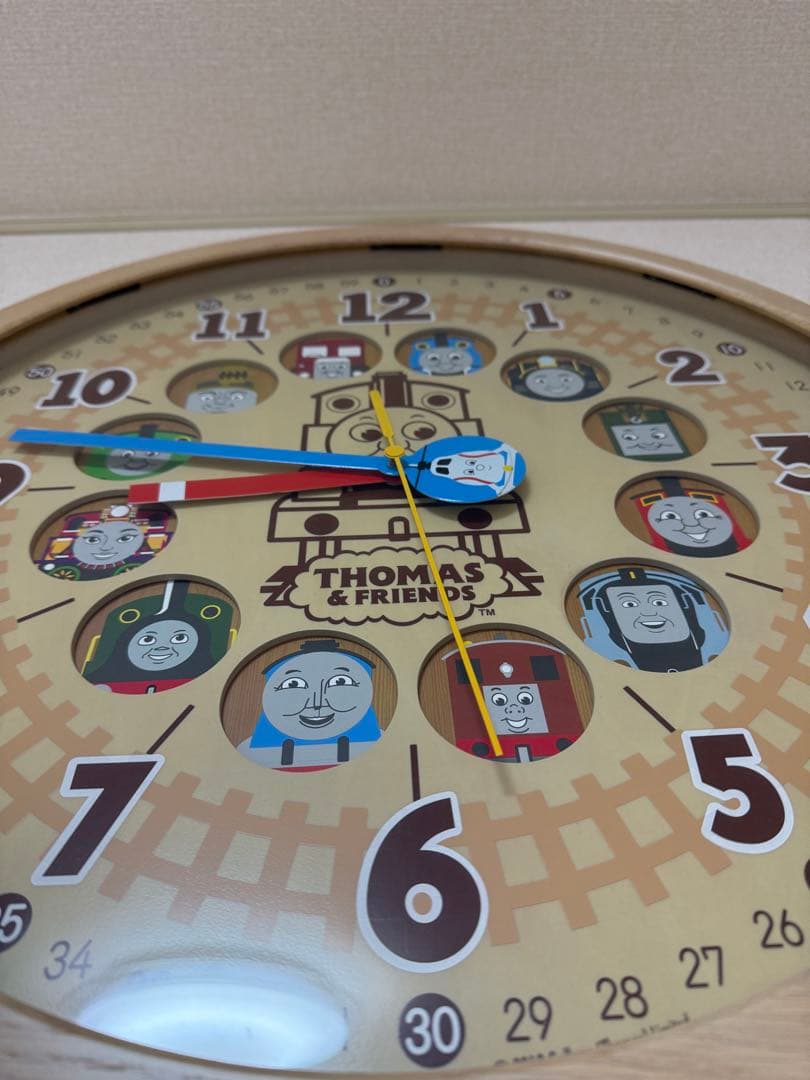 SEIKO セイコキャラクタークロック　きかんしゃトーマス