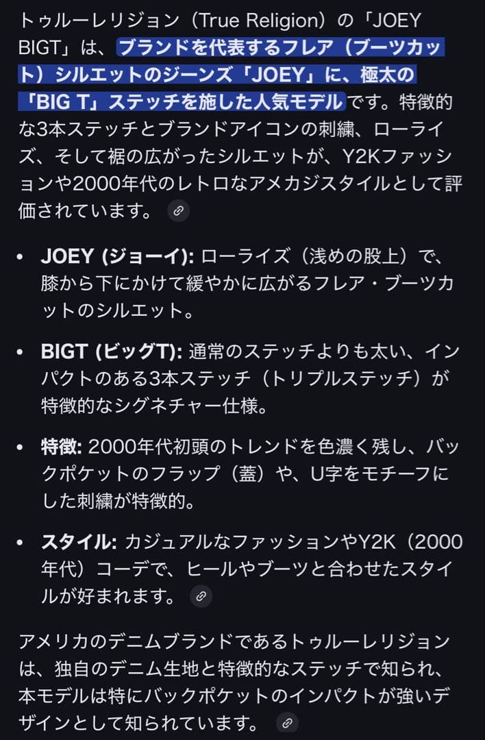 小銭のファン⭐️激レア⭐️TRUE RELIGION JOEY BIG T