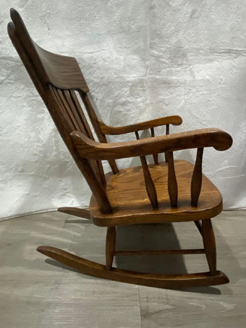 レアサイズ ロッキンチェア アンティーク インテリア 木製 ミニサイズ 子供用