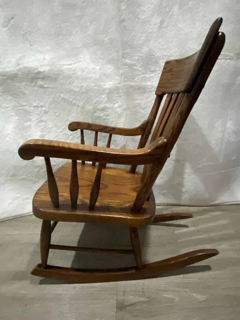 レアサイズ ロッキンチェア アンティーク インテリア 木製 ミニサイズ 子供用