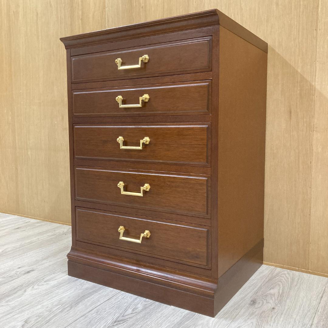 【マルニ】地中海シリーズ　5段チェスト 収納　タンス