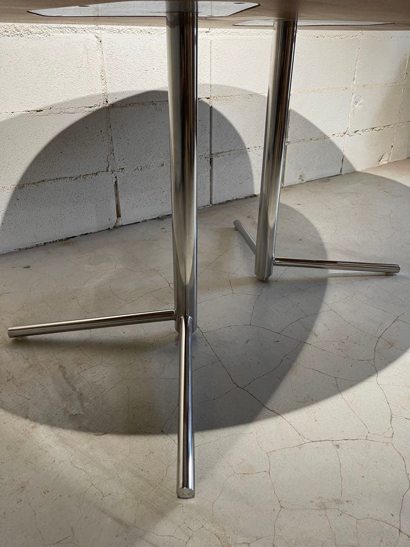 ACTUS アクタス　OWN-S ビッグサイドテーブル　ウォールナット　スチール