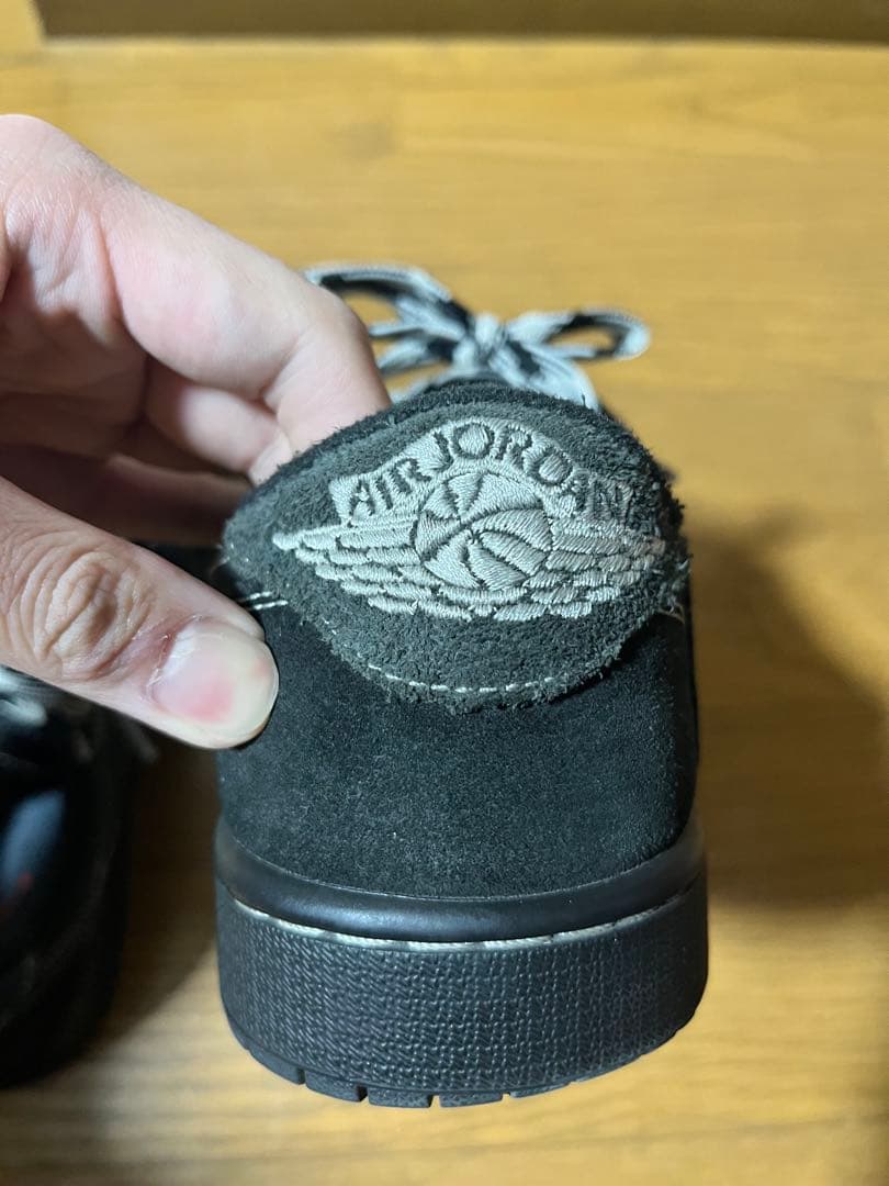 Nike Air Jordan1×travis scottブラックファントム