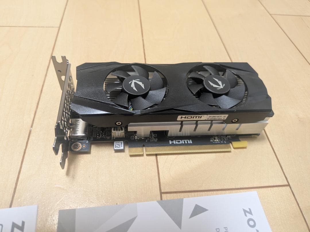 グラフィックボード・グラボ・ビデオカード ZOTAC GAMING GeForce RTX 3050 6GB LP