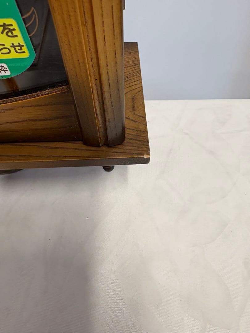 木枠のセイコー製クォーツ 振り子（壁掛け）