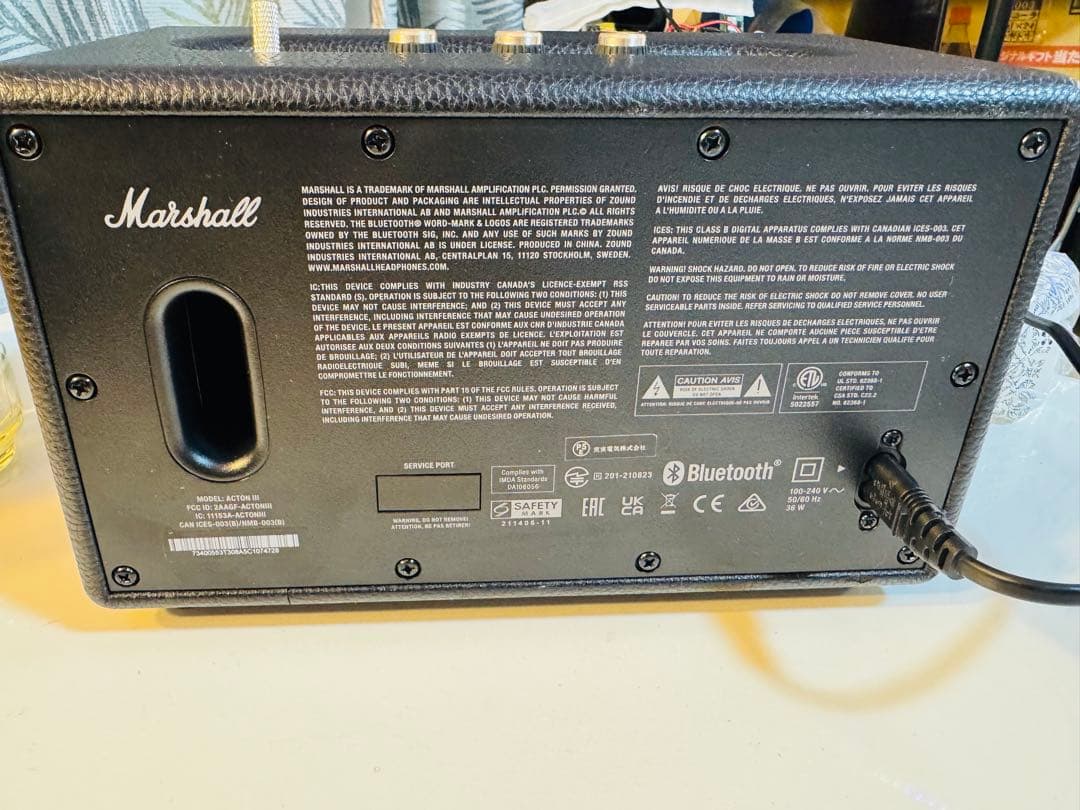 【国内正規品】マーシャル　ACTON III　Marshall ブラック