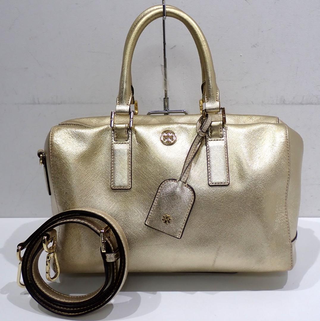 トリーバーチ レザー 2wayボストンバッグ ゴールド ショルダーバッグ