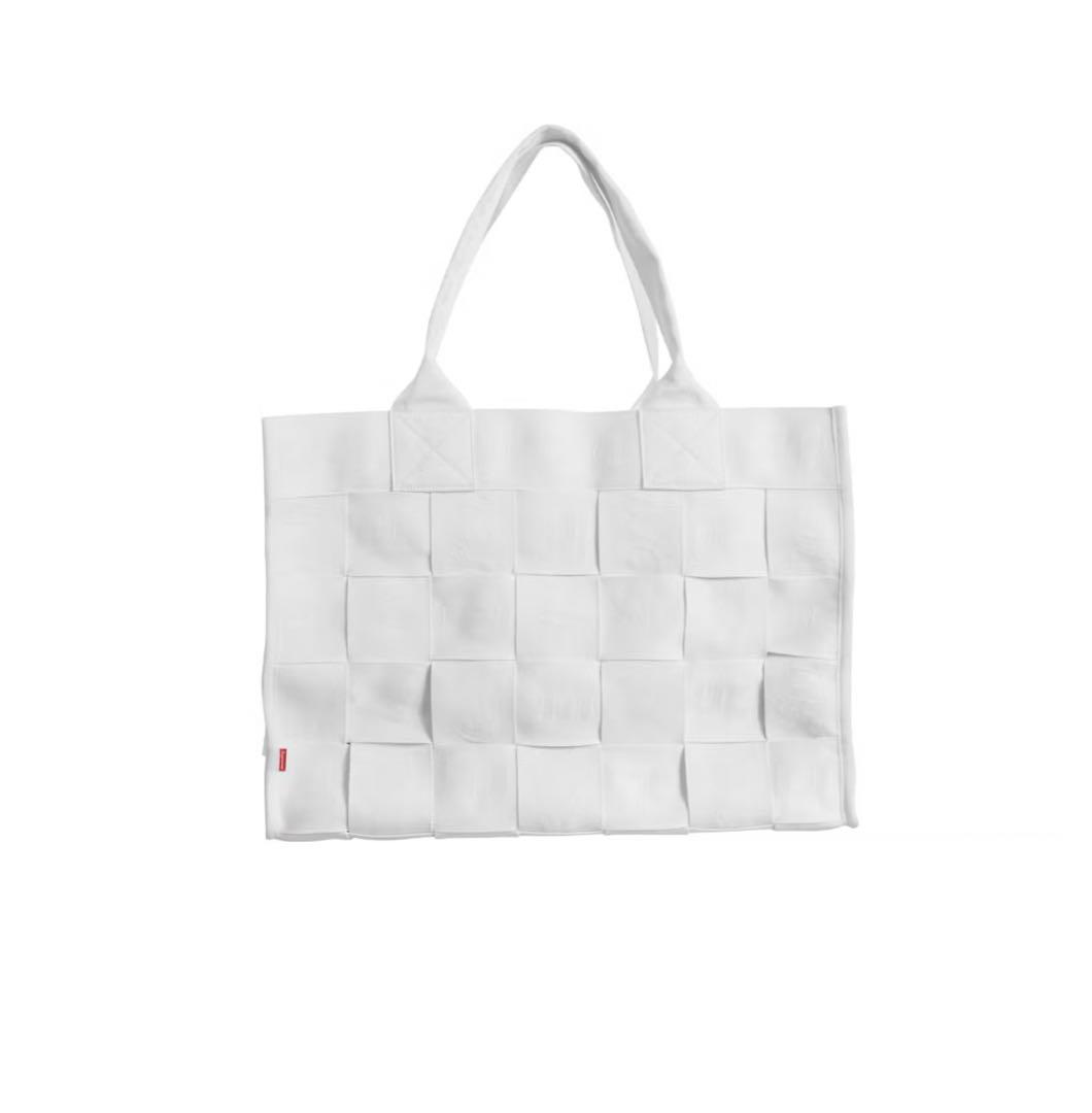 バッグ Supreme Woven Large Tote White