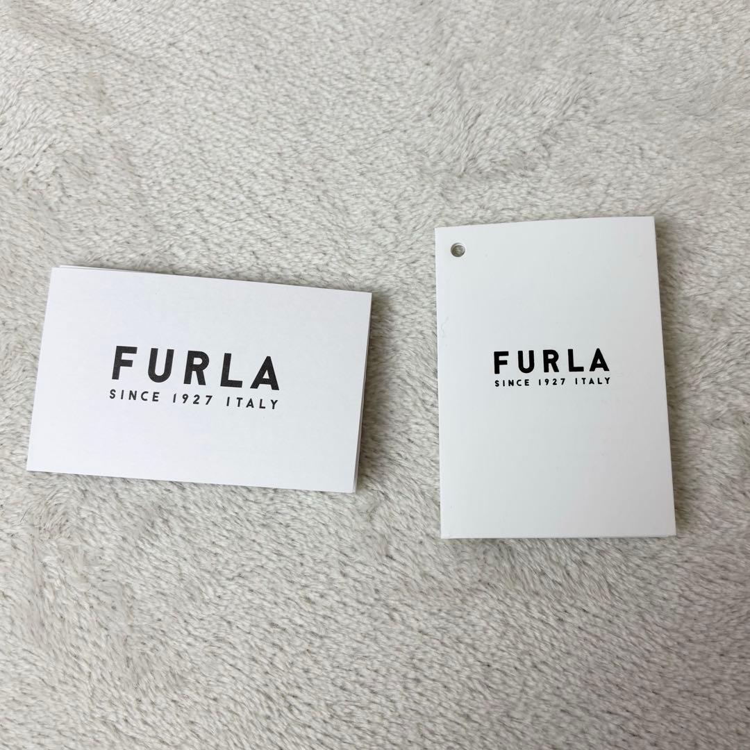 【美品✨/希少】FURLA ジョーヴェトートバッグ 革 ベージュ ギャランティー