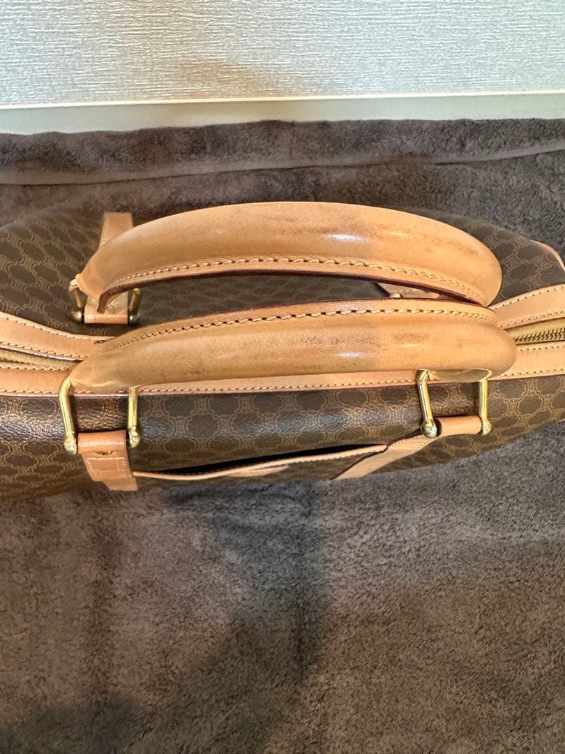 CELINE セリーヌ　ミニボストンバッグ　ハンドバッグ　マカダム　M14