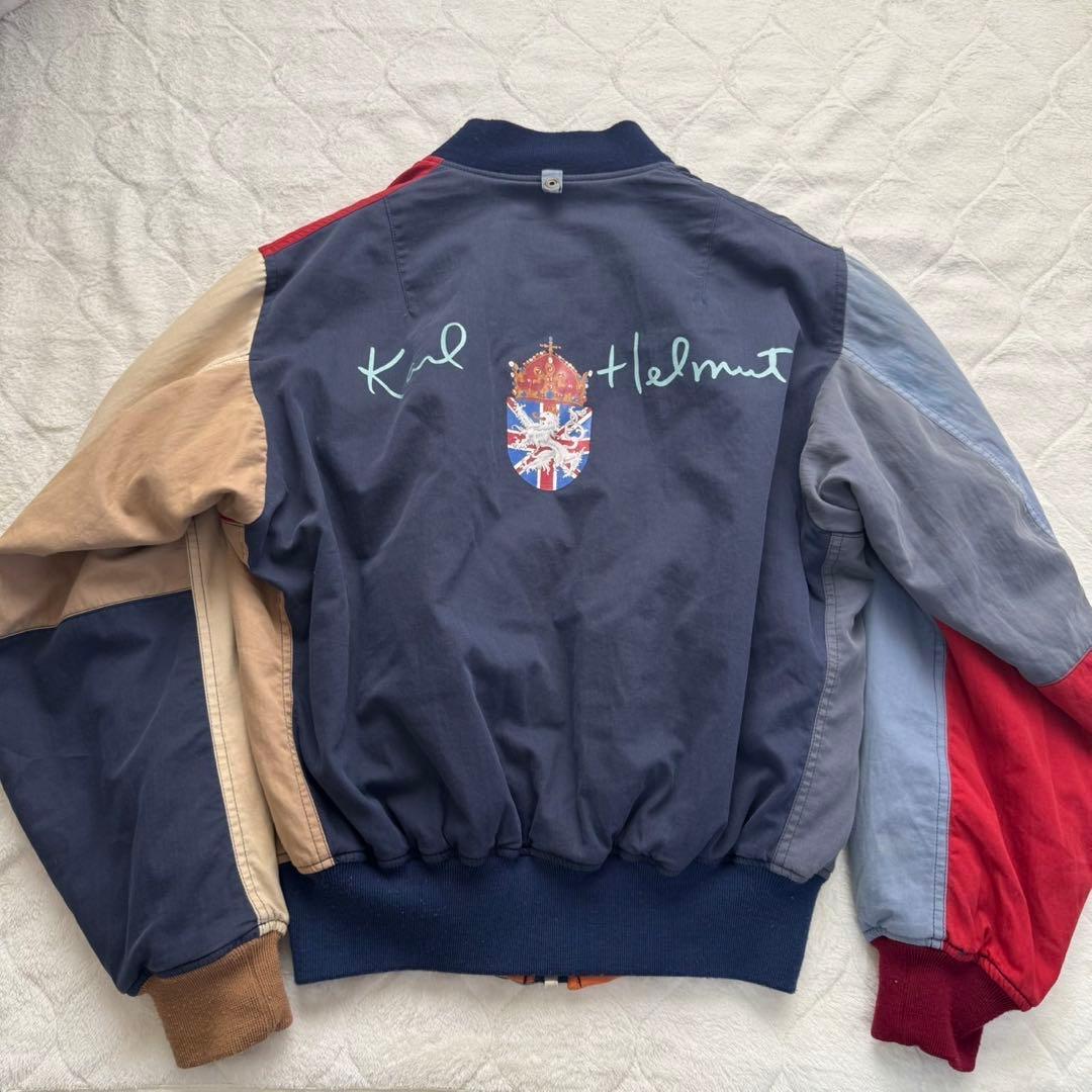 Karl Helmut カールヘルム　マルチカラー ボンバージャケット