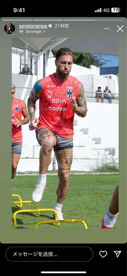 セルヒオ・ラモス着用モレリアネオ4 β Japan SR4 26.5cm