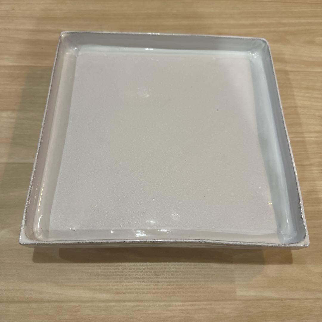 Astier de villatte アスティエ スクエアプラッター27cm