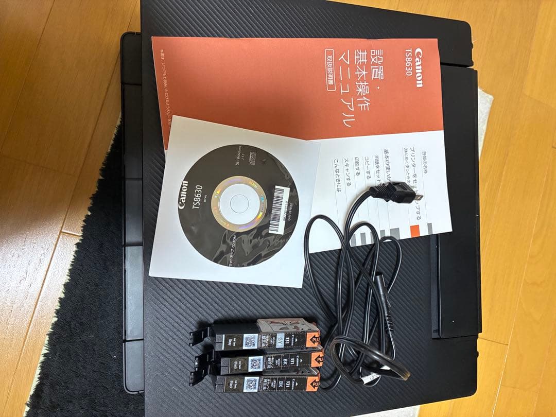Canon TS8630 インクジェットプリンター 印刷枚数1,500あまり