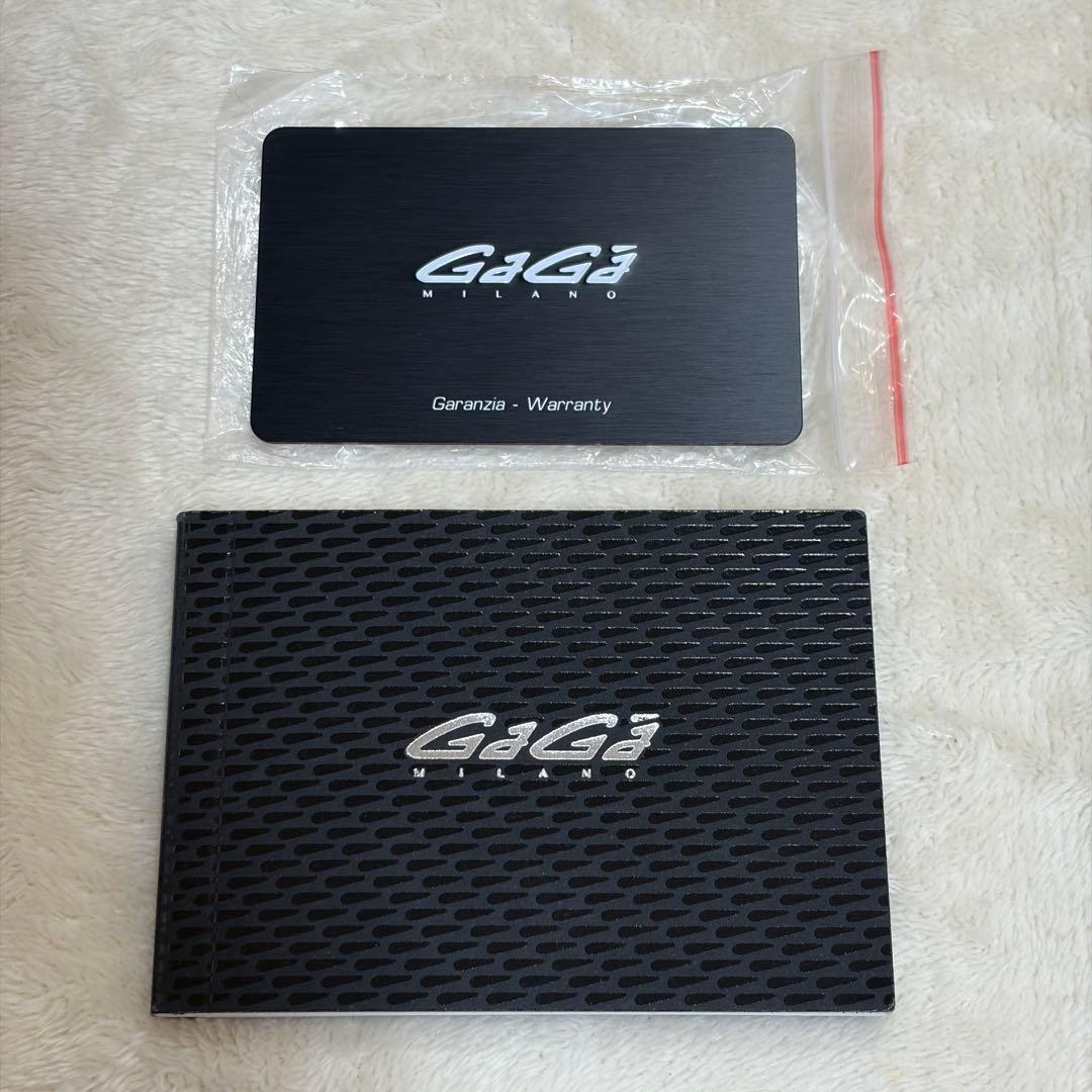 GaGa MILANO ガガミラノ 目覚まし時計 ホワイト 動作確認済