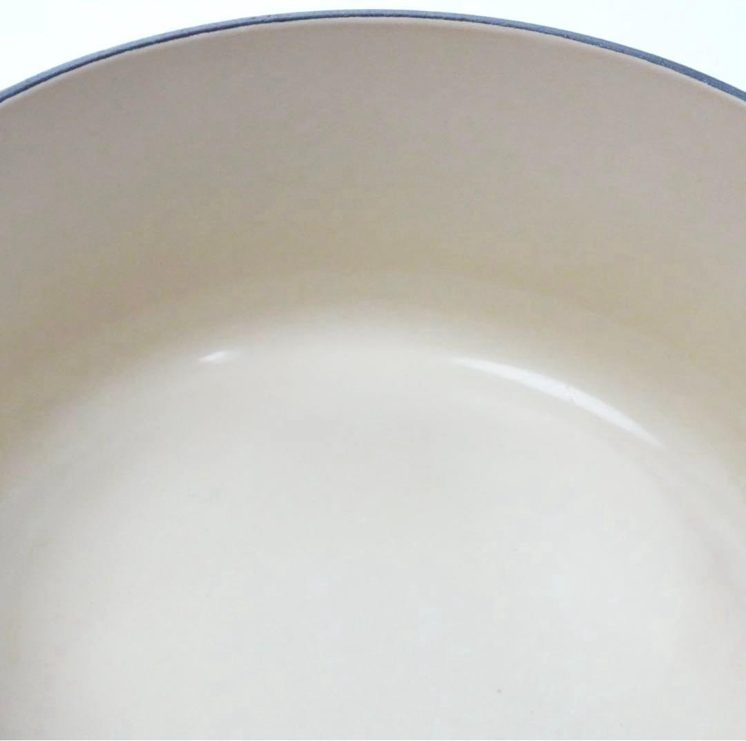 LE CREUSET　ココット ロンド オレンジ　22cm