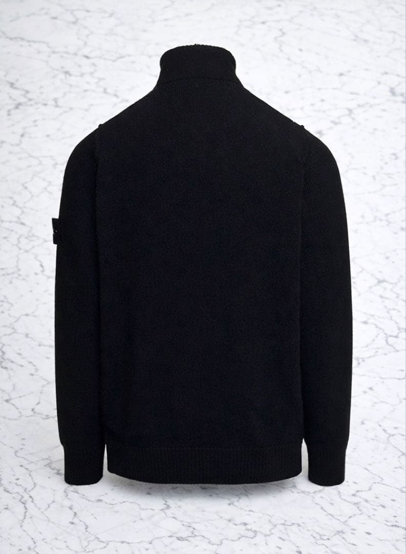 【極美品】Stone  スタンドカラー ジャケット ブラック S