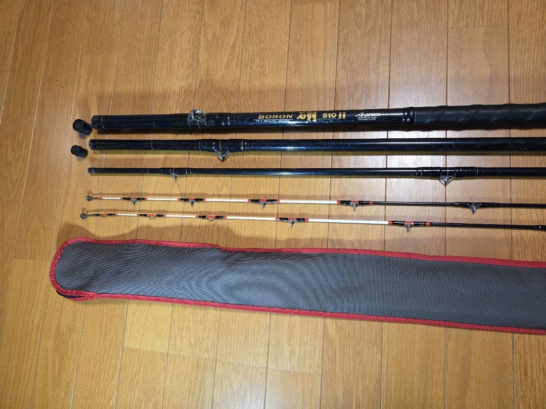 ク*ン様 オリンピック　Boron石鯛 510H ソフト・ハード2種類穂先付き