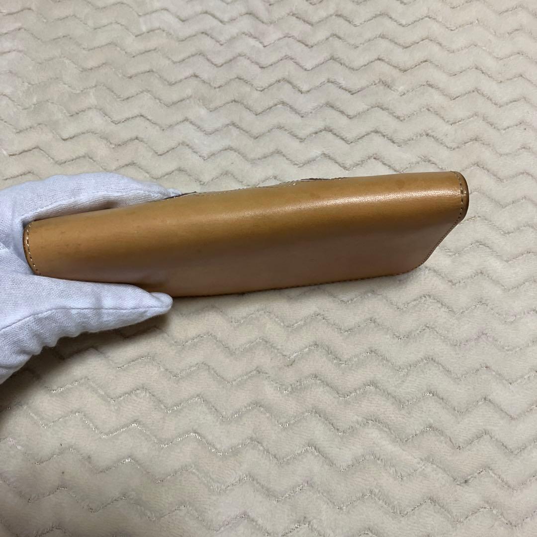 KC.s ケーシーズ　レザーロングウォレット　バイカーズウォレット　バタフライ