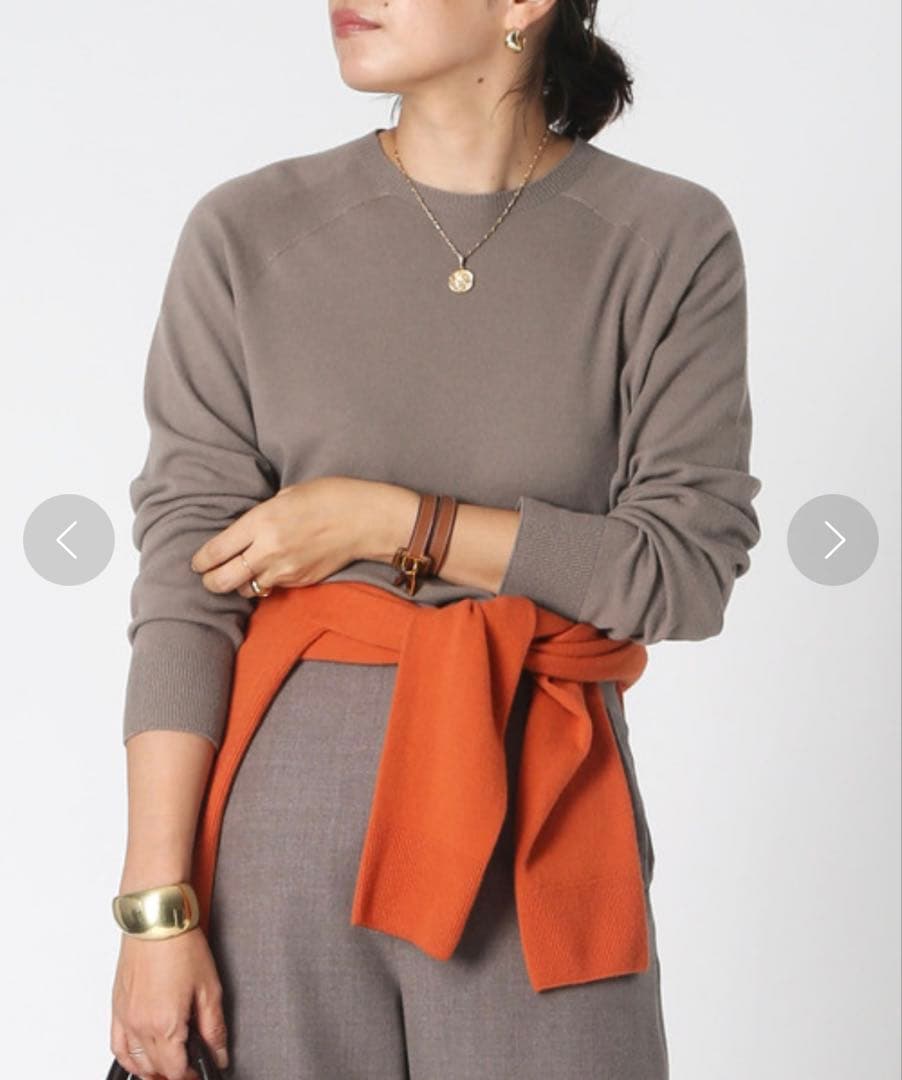 【極美品✨】ドゥーズィエムクラス　CAPRIクルーネックプルオーバー 近年