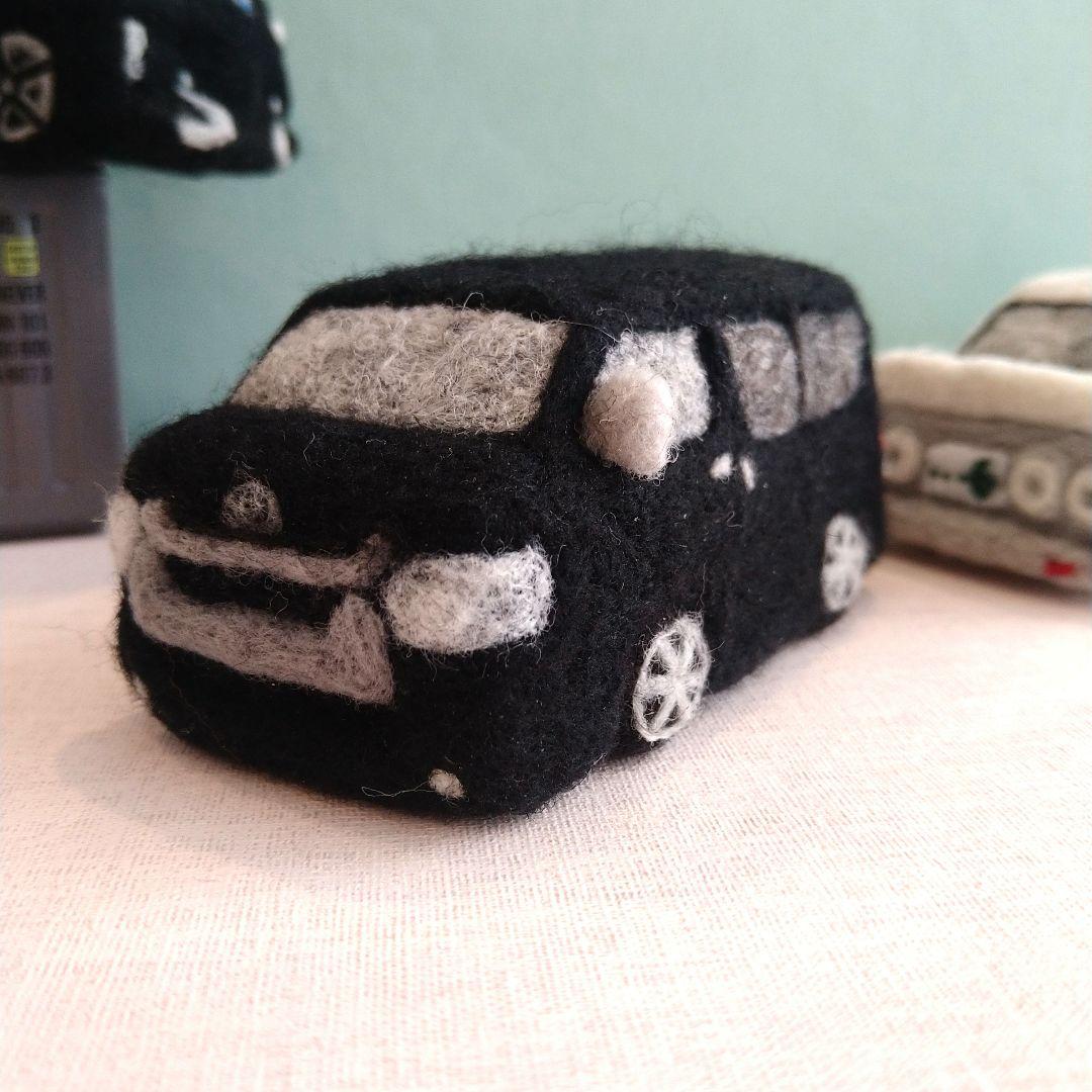 ※あんこページ※羊毛フェルトで作る車※