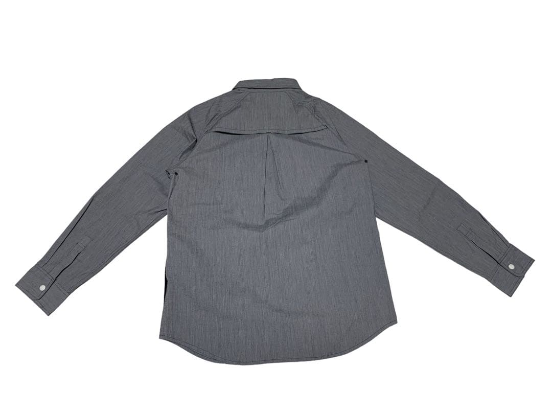 【tadassy U】 peak（スノーピーク）比翼L/Sシャツ