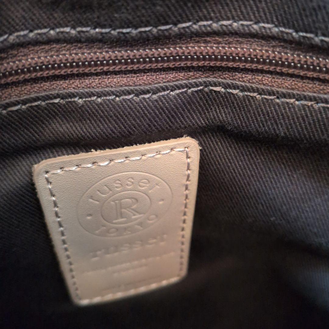 russet　ラシット　ナイロン2wayショルダー　トートバック　グレー