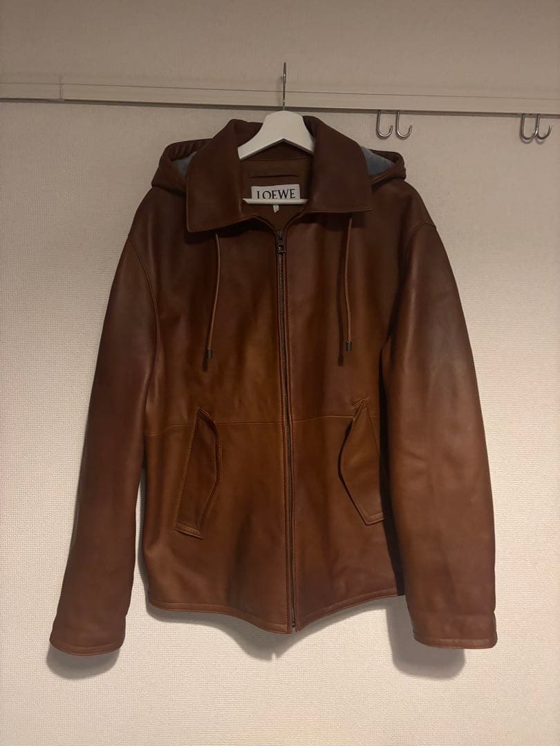 LOEWE 25ss レザージャケット