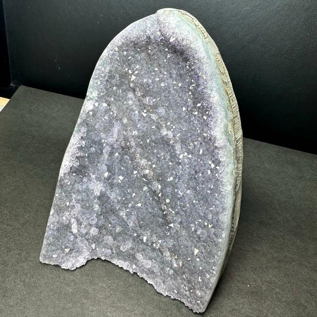 ✨ アメジストドーム アメジストクラスター スタンド 置物 1.3kg 天然石