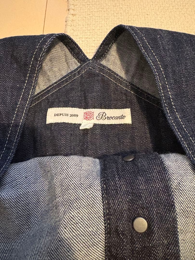 【BROCANTE】トラヴァイユ サロペット オーバーオール