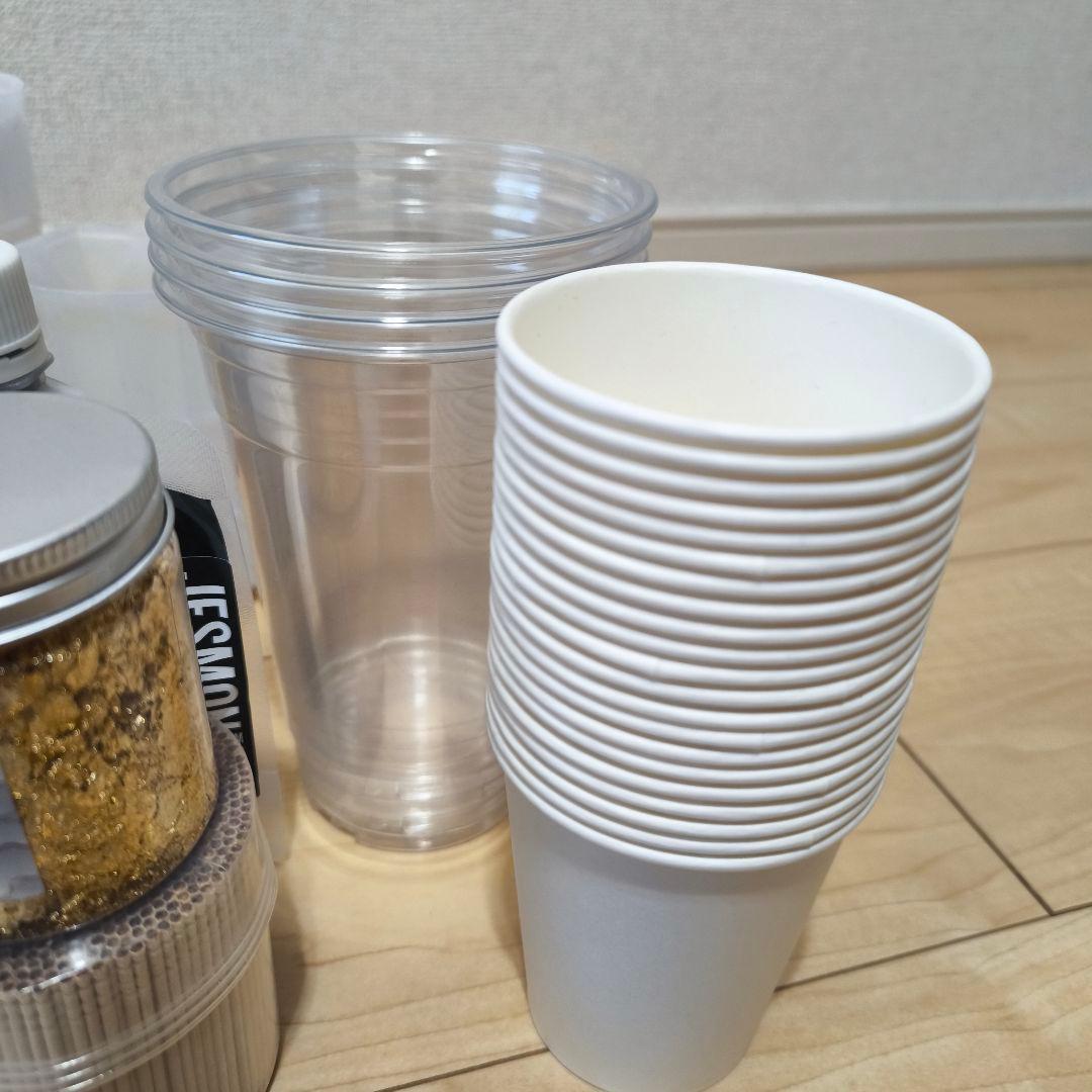 ジェスモナイト AC100 セット 顔料5色・モールド・金箔・道具一式