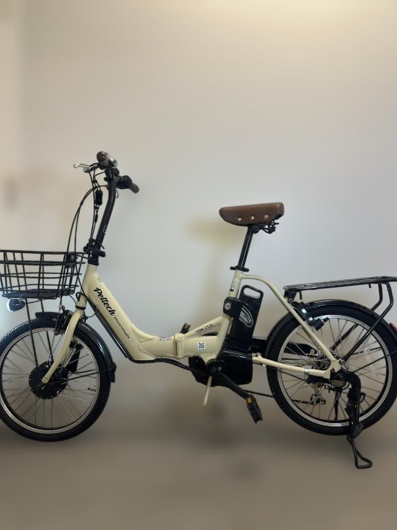 『配送可』ＰＥＬＴＥＣＨペルテック ＴＤＮ－２１２Ｌ折りたたみ電動アシスト自転車
