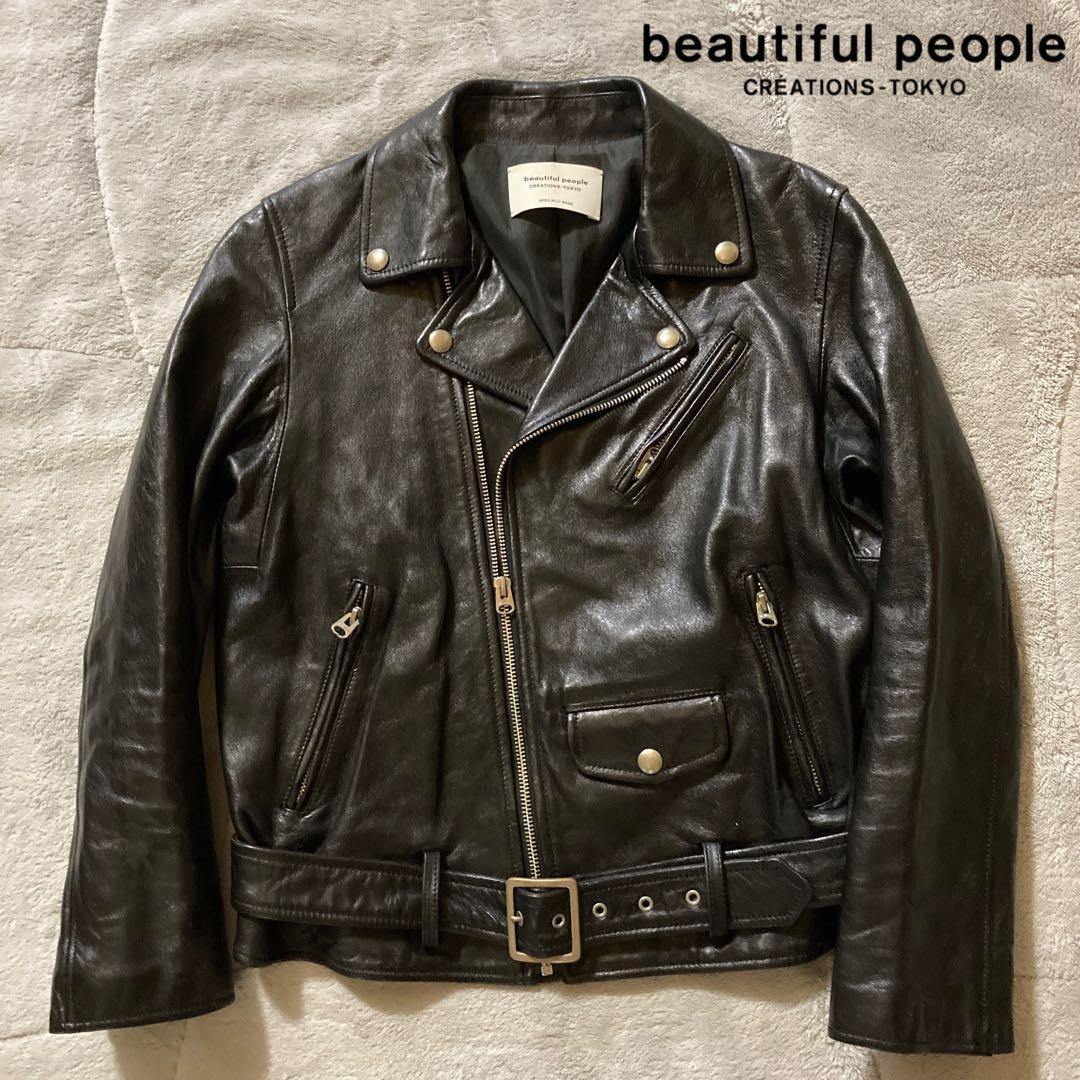 美品　ビューティフルピープル　ライダース　160 品番　1635402411