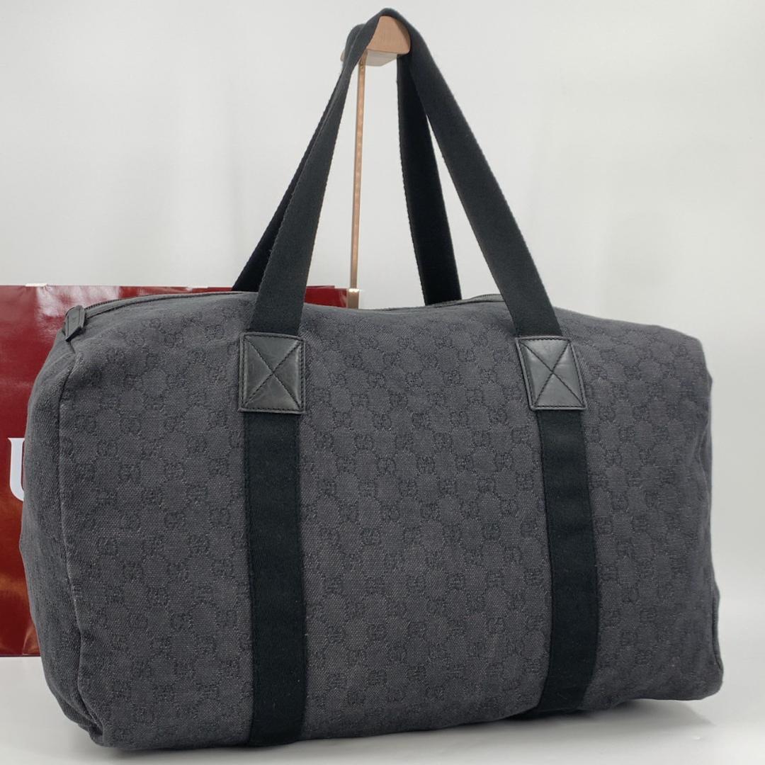 GUCCI グッチ GGキャンバス ボストンバッグ 男女兼用 105671