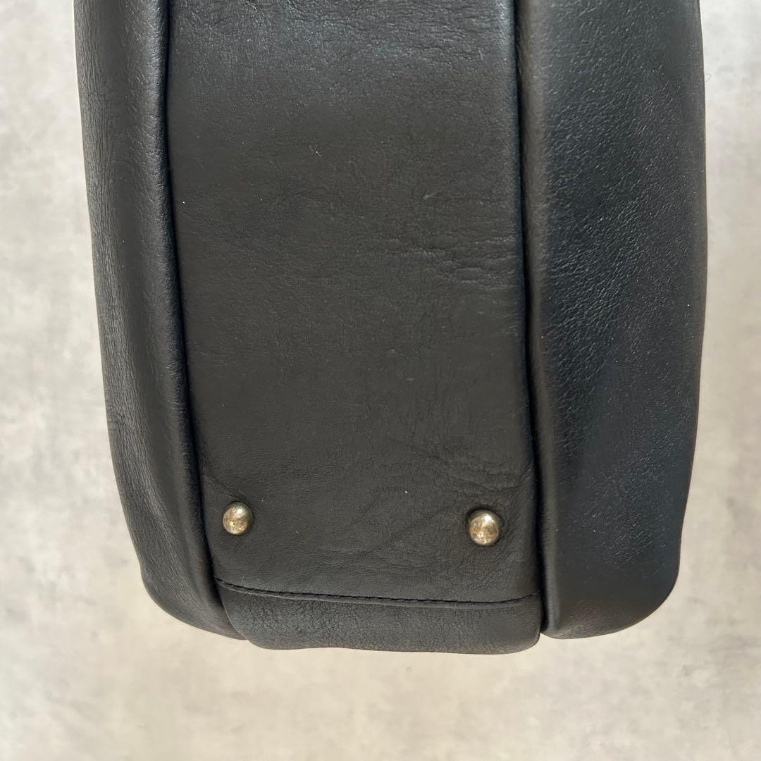 北欧暮らしの道具店Enseアンサレザートートバッグブラック