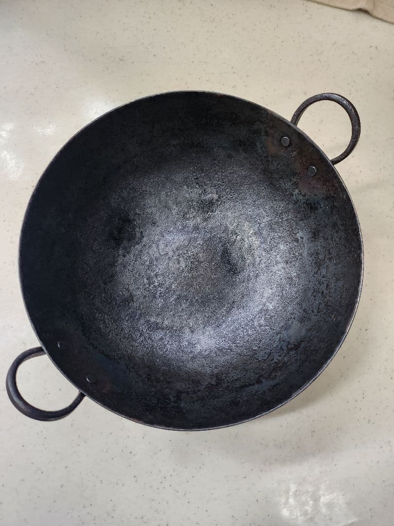 成田理俊　持ち手ウォッグパン　鉄　21cm