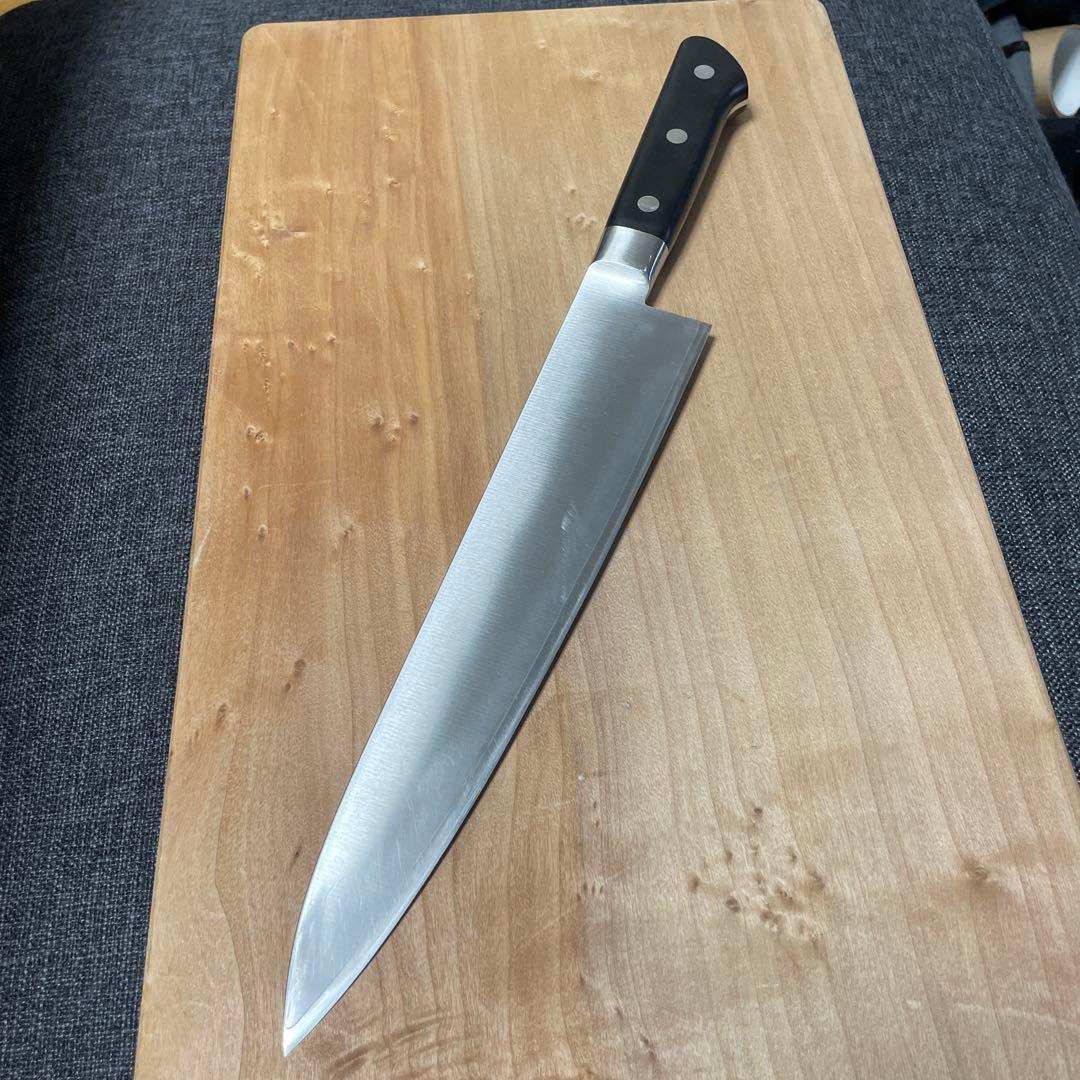 藤寅作コバルト合金鋼割込牛刀270ミリ