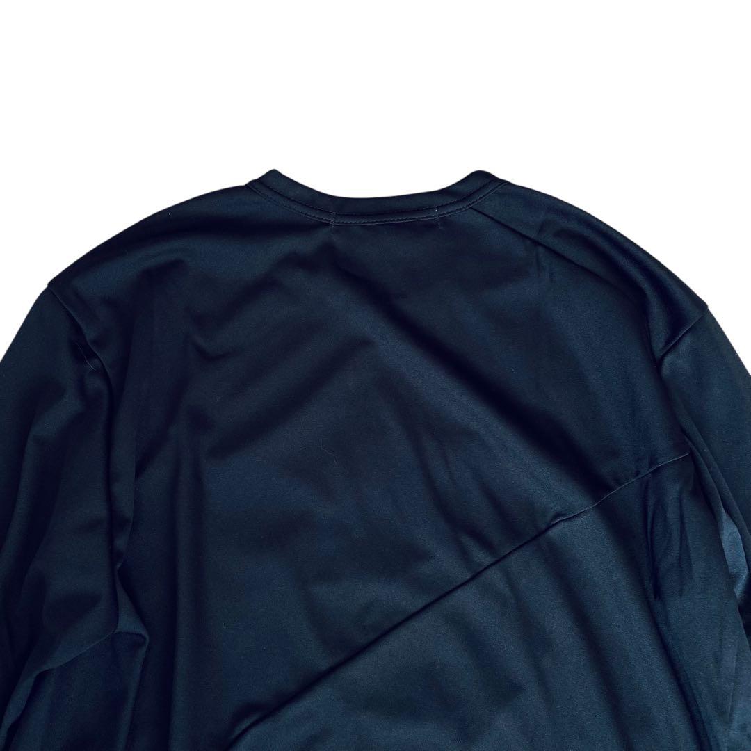 コムデギャルソン【未使用に近い】AD2024 ラメテープカットソー ブラック