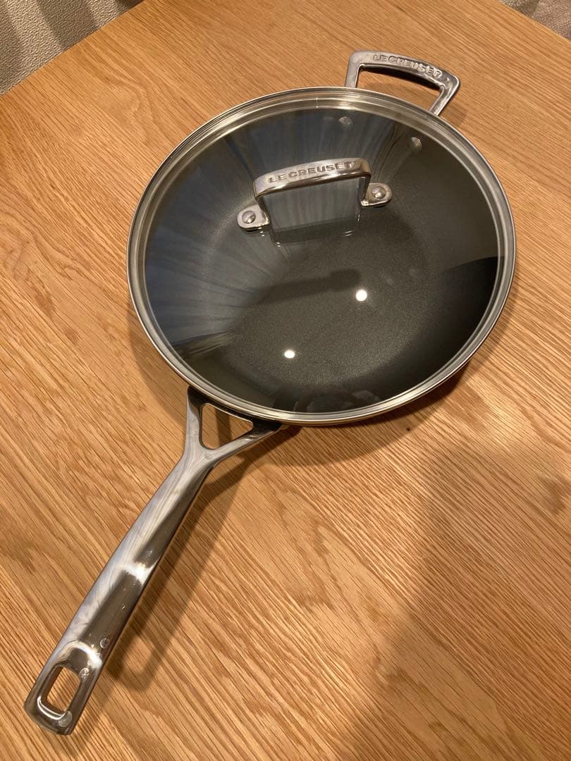 【tennisfan】ル・クルーゼ TNS ディープフライパン 26cm