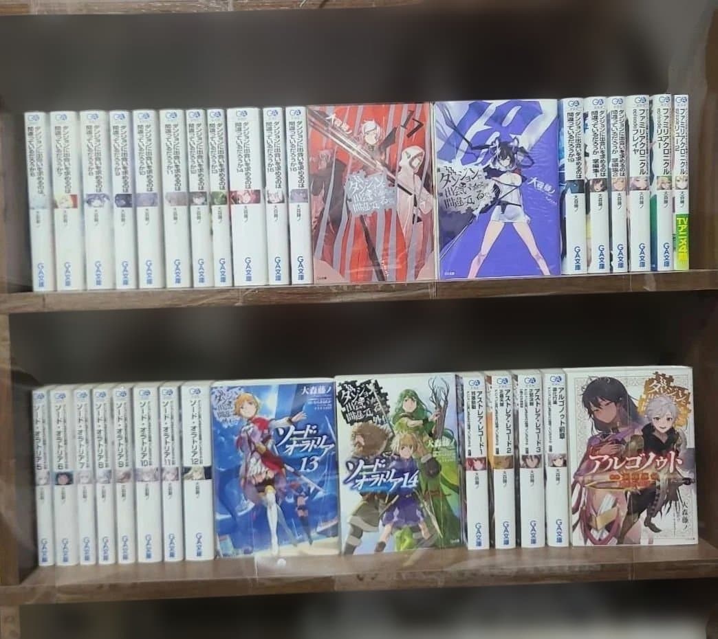 ★期間限定価格★ダンまち ライトノベル 35巻セット