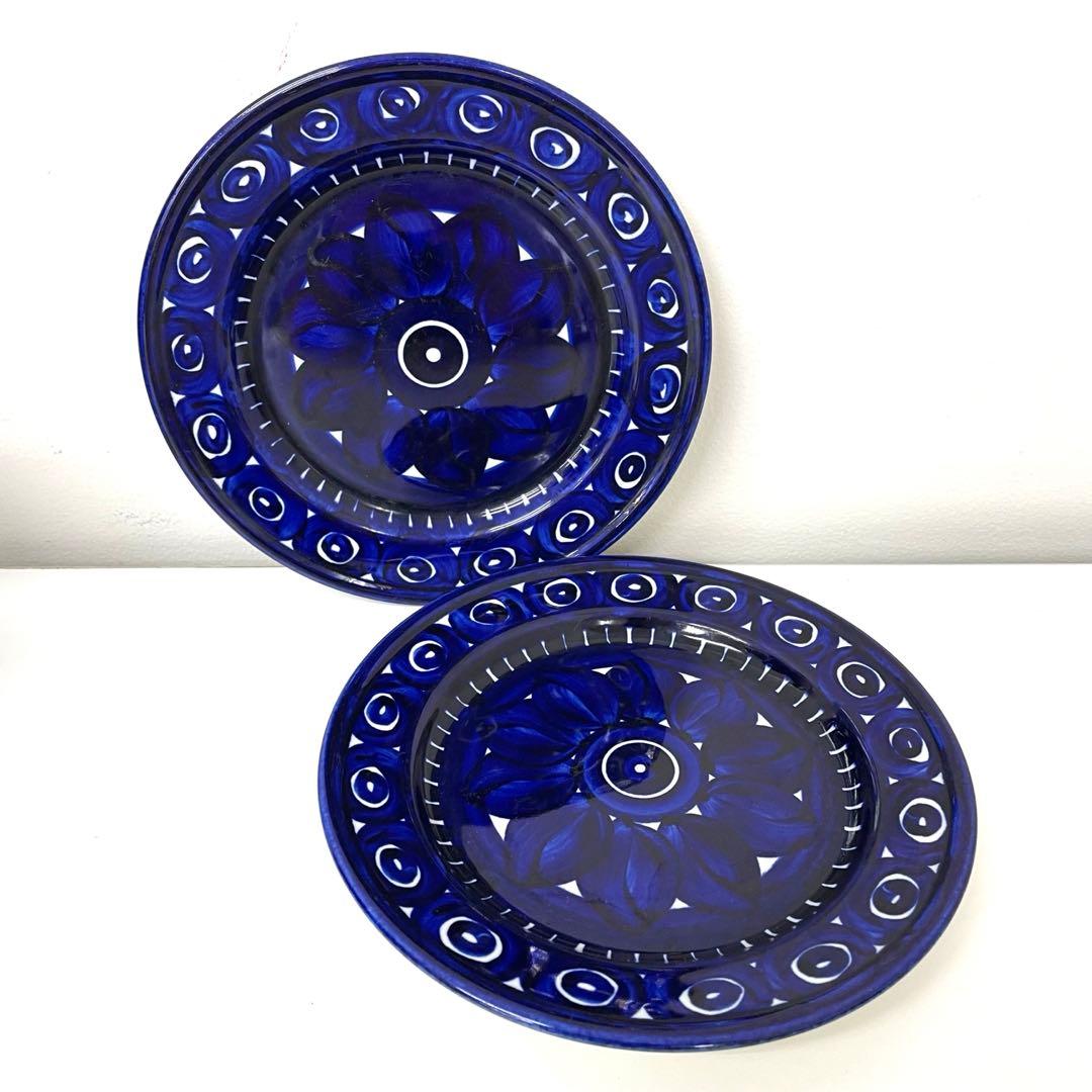 【TK】ARABIA アラビア Valencia バレンシア プレート 17cm