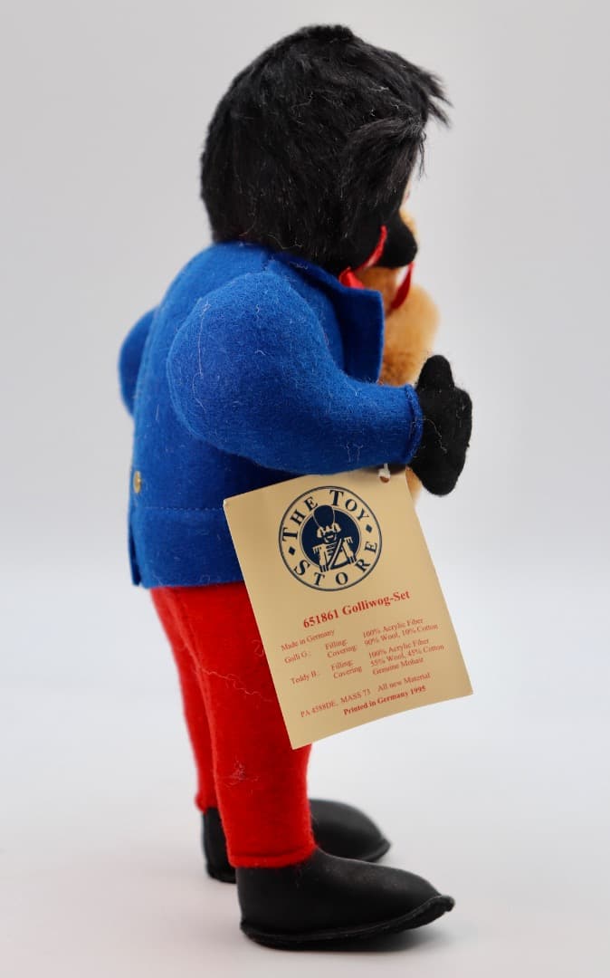 Golliwog-Set シュタイフ ゴリウォグ23cmとテディBのセット