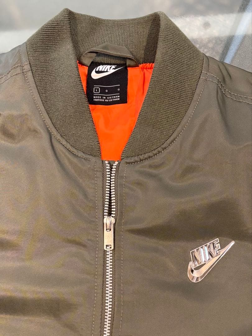 最終価格希少NIKE MA-1型 ジャンバー Lサイズ